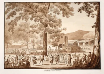 Testaccio: das Oktoberfest, 1833